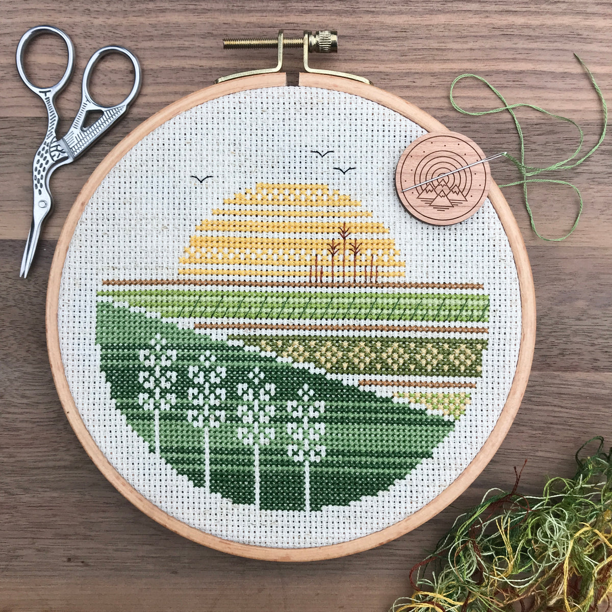 Great Plains Cross Stitch Pattern