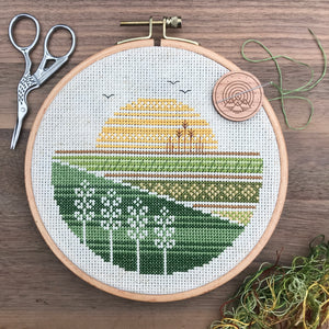 Great Plains Cross Stitch Pattern