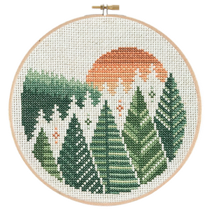 Northern Forests Cross Stitch Pattern