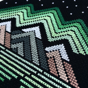 Northern Lights Cross Stitch Pattern