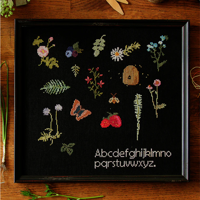 Midsummer Sprigs Cross Stitch Pattern