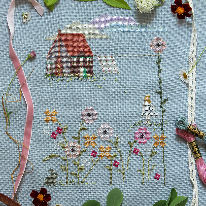 Summer Storm Cross Stitch Pattern