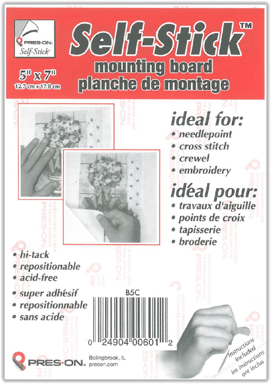 Sticky Board Self-Stick Mounting Board - 5 x 7 inches