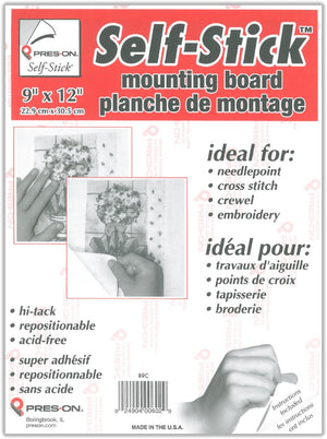Sticky Board Self-Stick Mounting Board - 9 x 12 inches