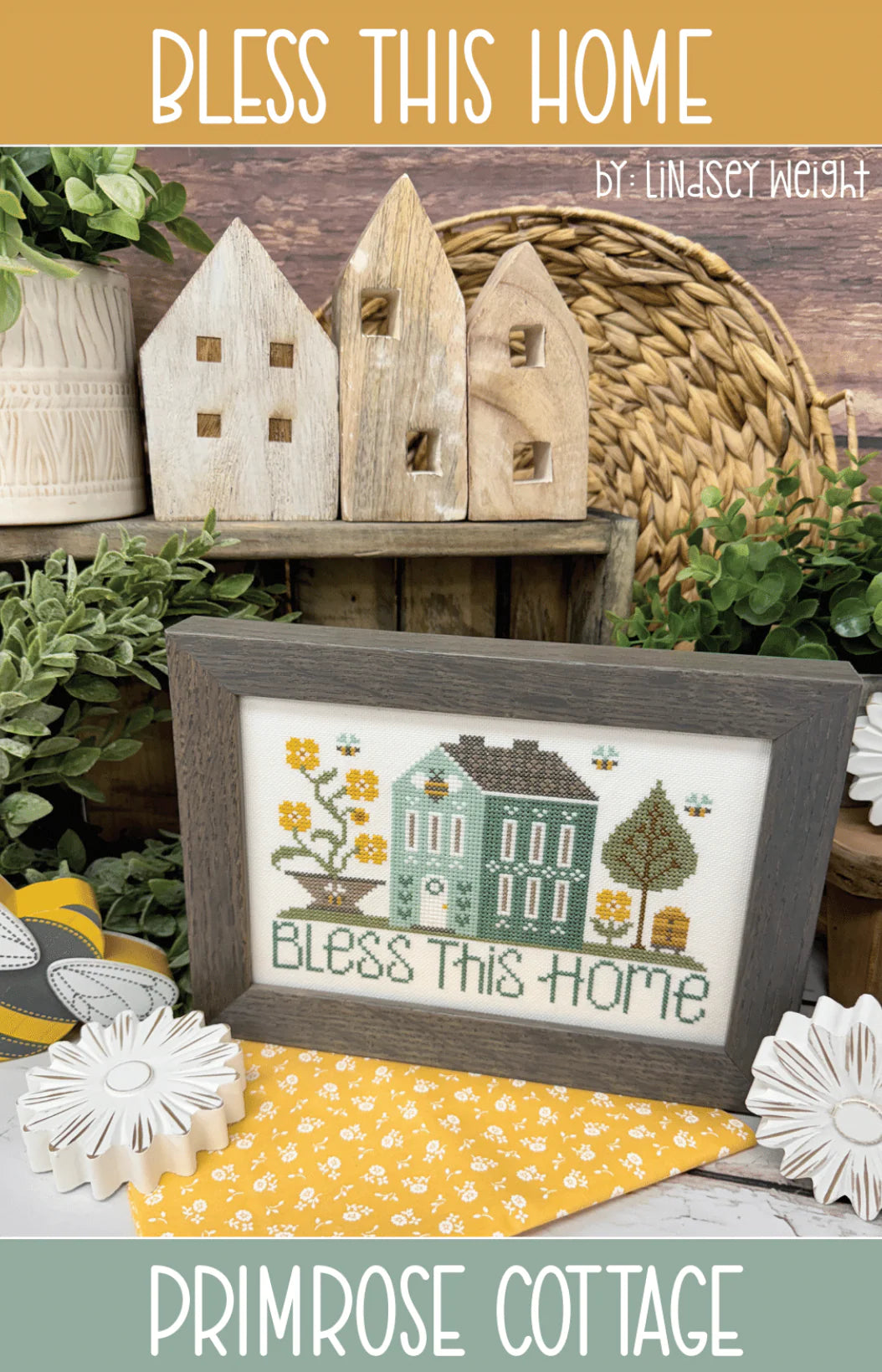 Bless This Home Cross Stitch Pattern