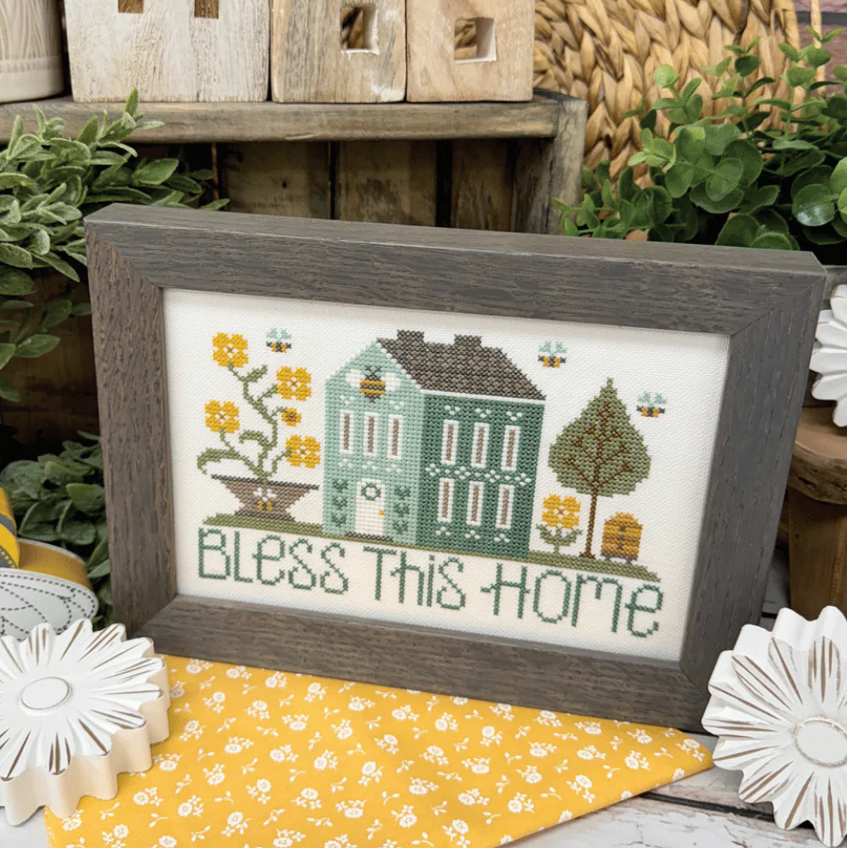 Bless This Home Cross Stitch Pattern