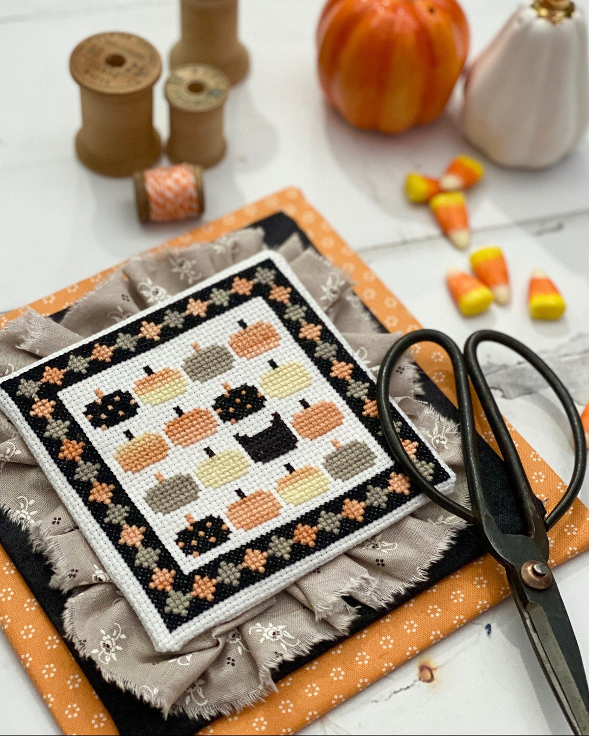Boo Bash Cross Stitch Pattern