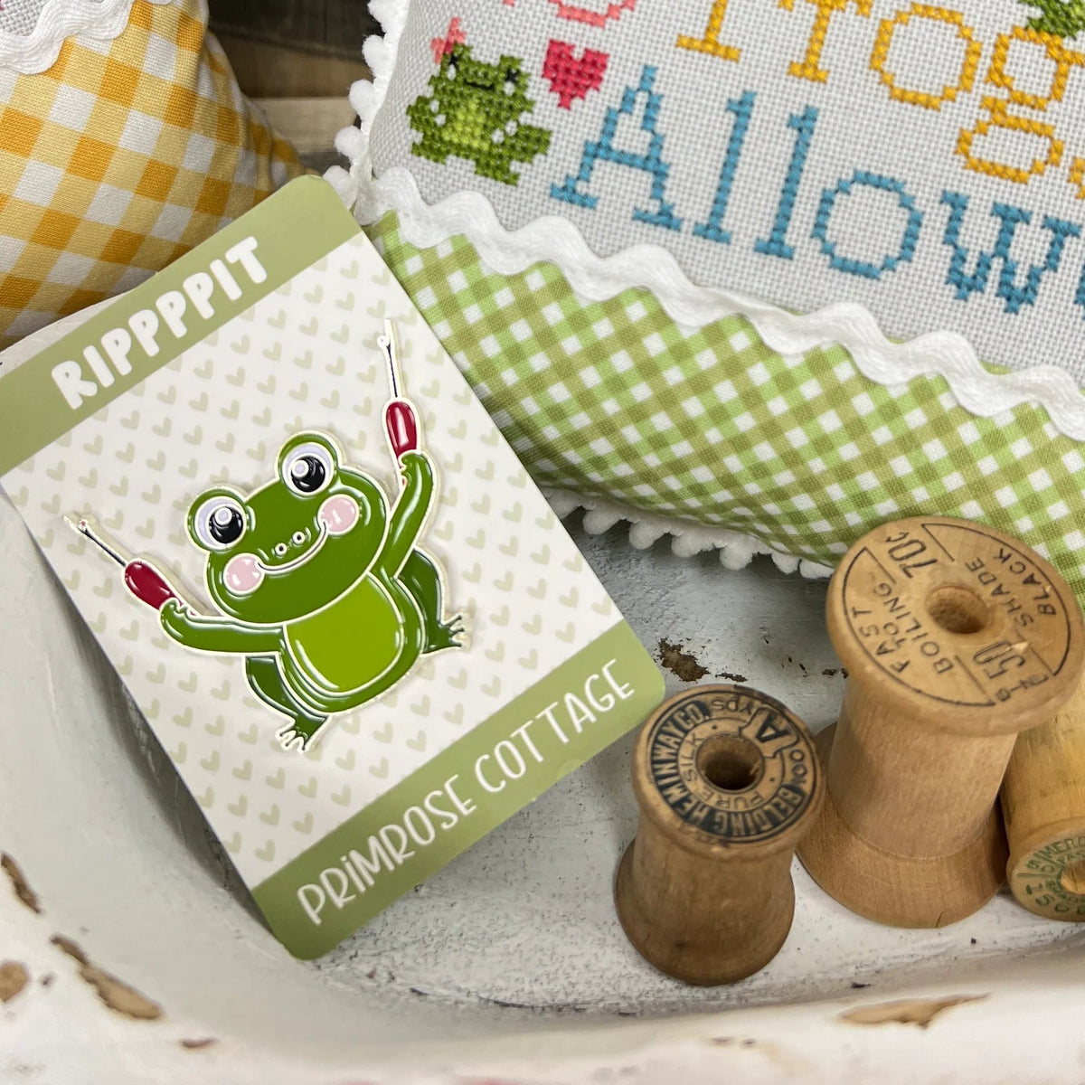 Rippppit Frog Needle Minder