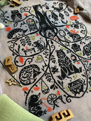 The Burrow Tales Cross Stitch Pattern