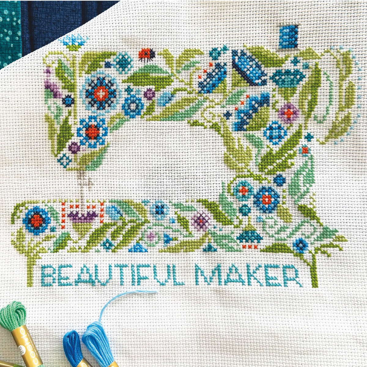 Beautiful Maker Cross Stitch Pattern