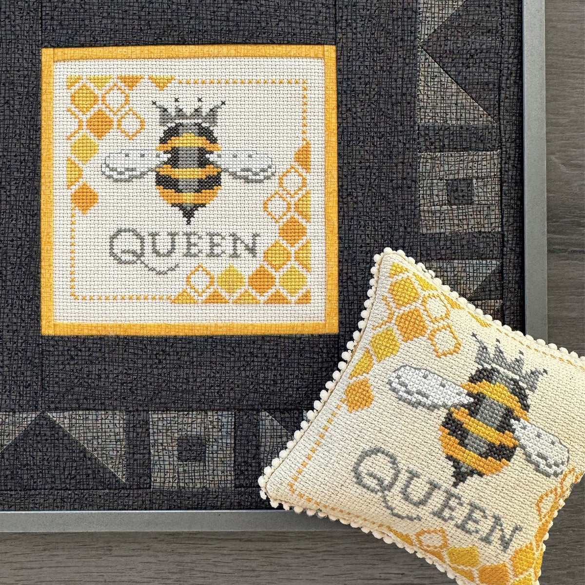 Queen Bee Cross Stitch Pattern