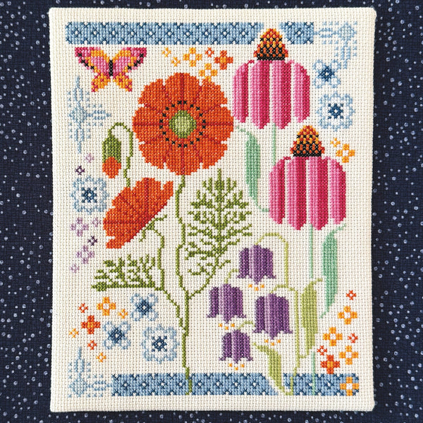 トップス soorploom cross stitch robin-pickens-superbloom-