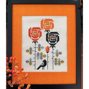Visitor in the Garden Cross Stitch Pattern