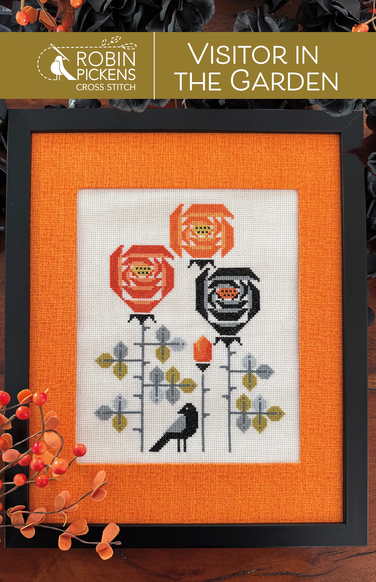 Visitor in the Garden Cross Stitch Pattern