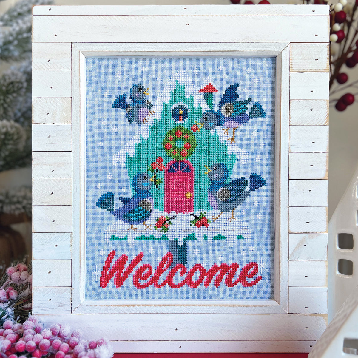 Pre-Order: Winter Welcome Cross Stitch Pattern