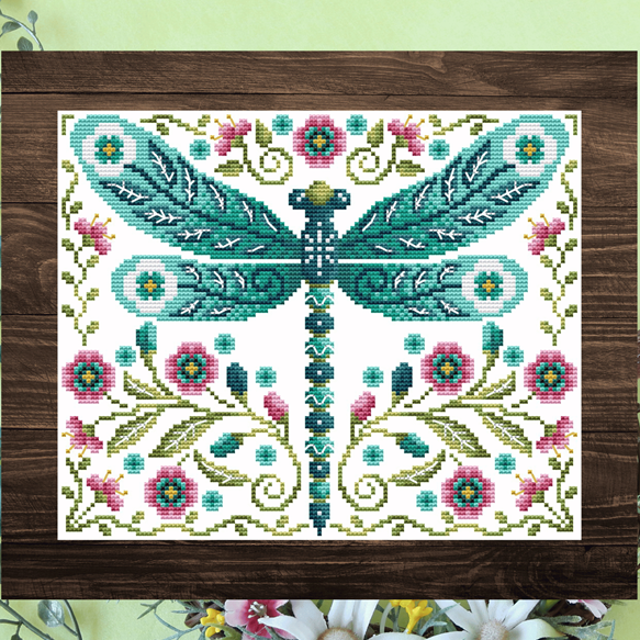 Dragonfly Dreams Cross Stitch Pattern
