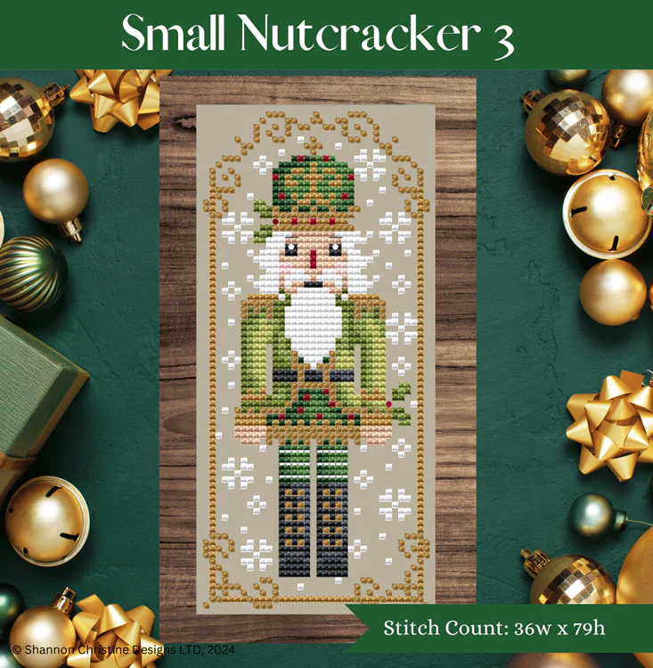 Small Nutcrackers Cross Stitch Pattern Series