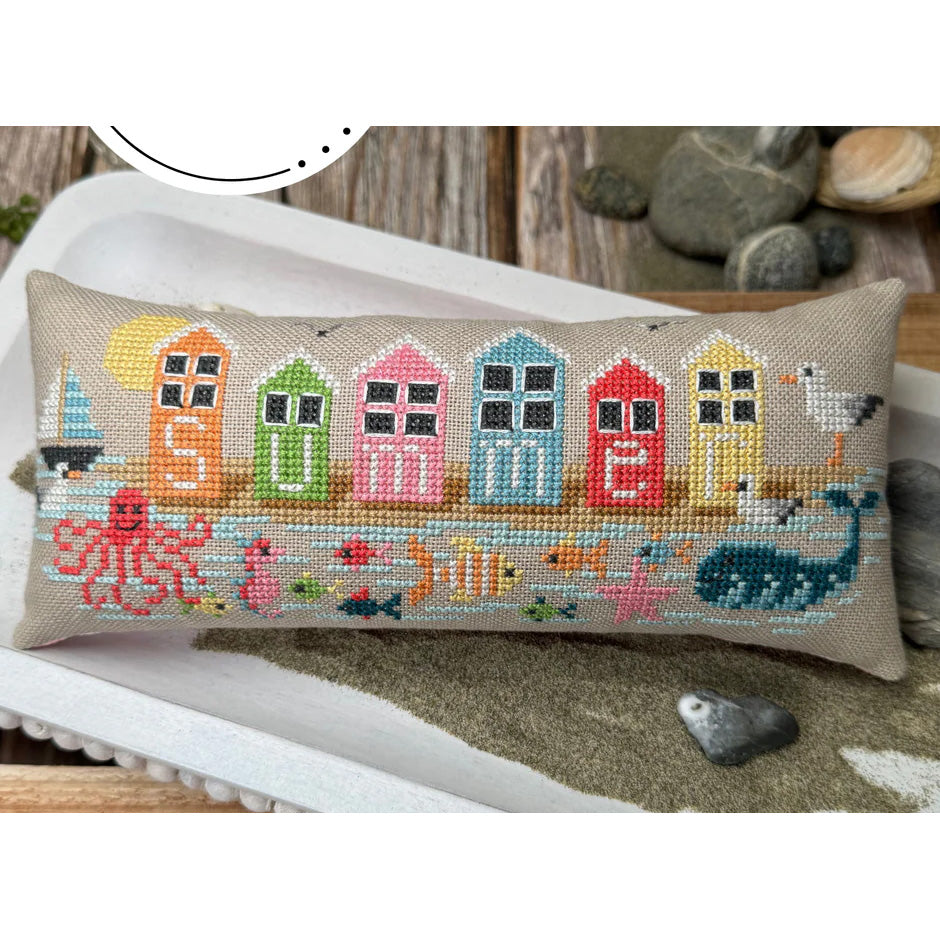 Summer Cross Stitch Pattern - Stitched Modern