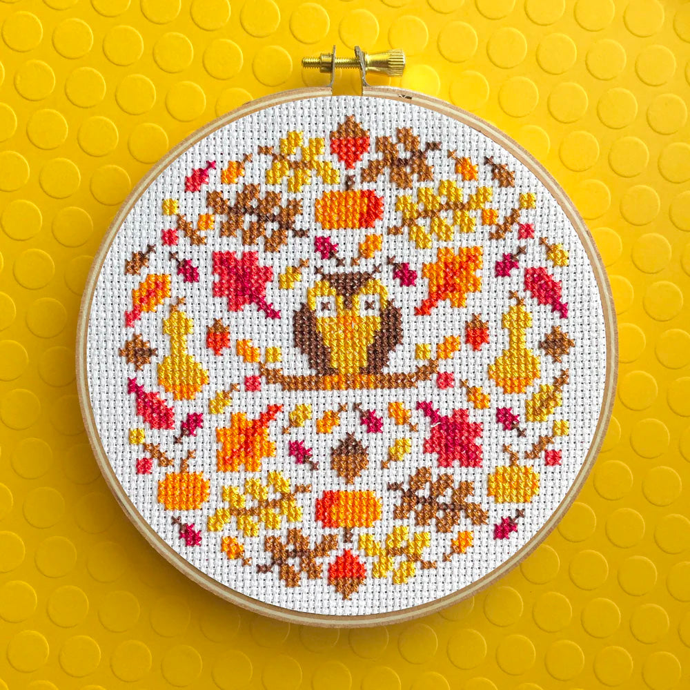 Autumn Mood Cross Stitch Pattern