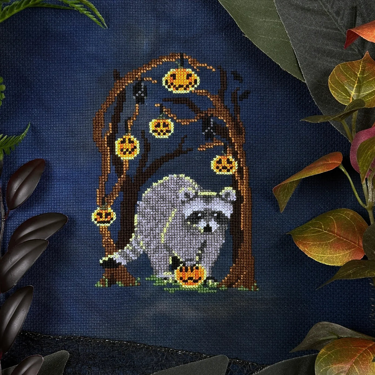 Feral and Spooky Cross Stitch Pattern