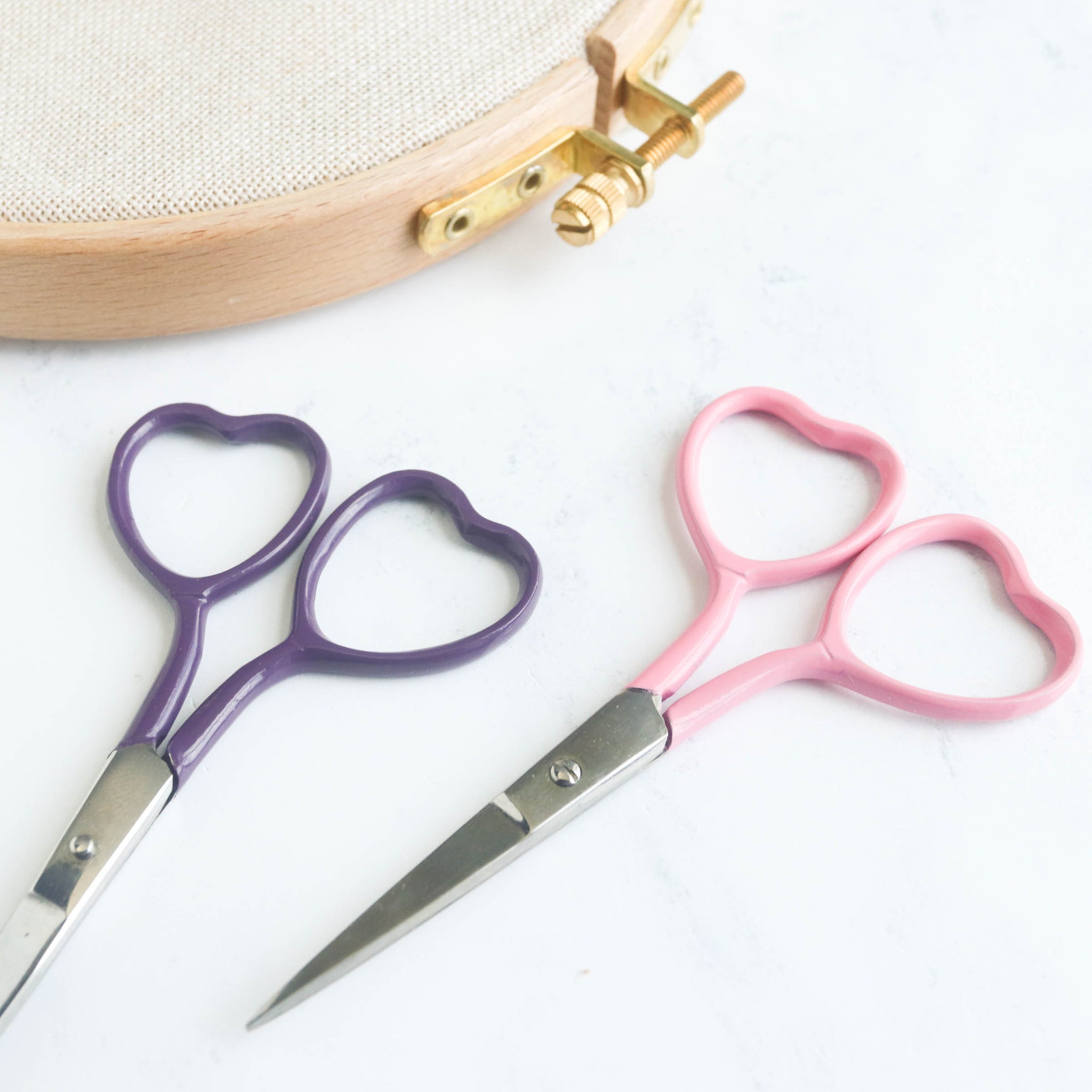 Heart Embroidery Scissors - Stitched Modern