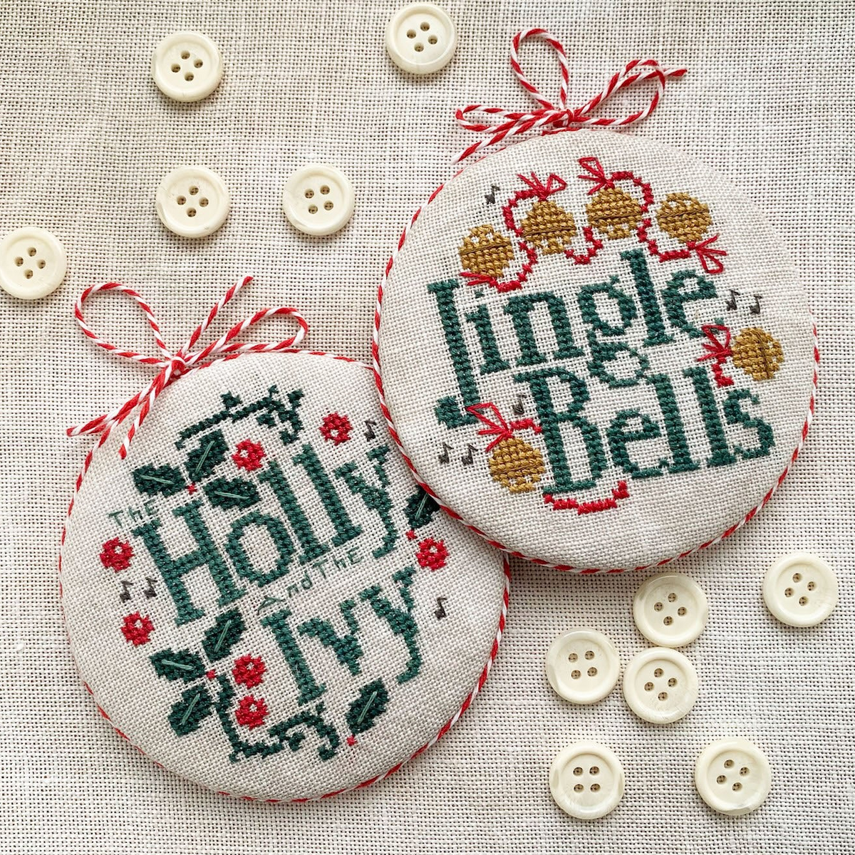 Joyful Christmas Cross Stitch Pattern