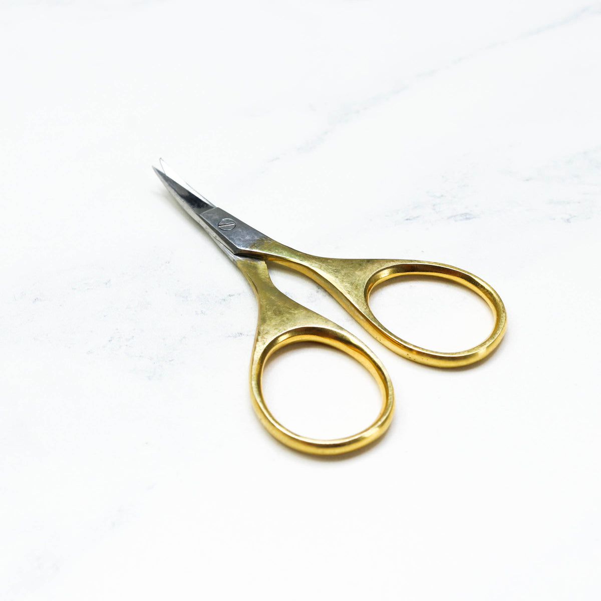 Gold Curved Blade Embroidery Scissors