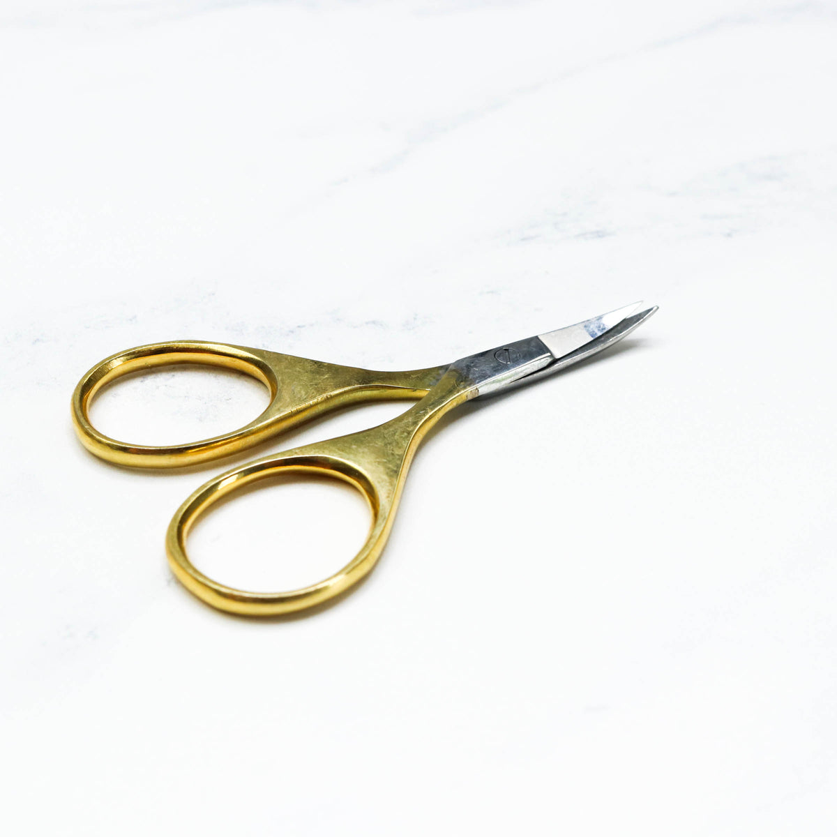 Gold Curved Blade Embroidery Scissors