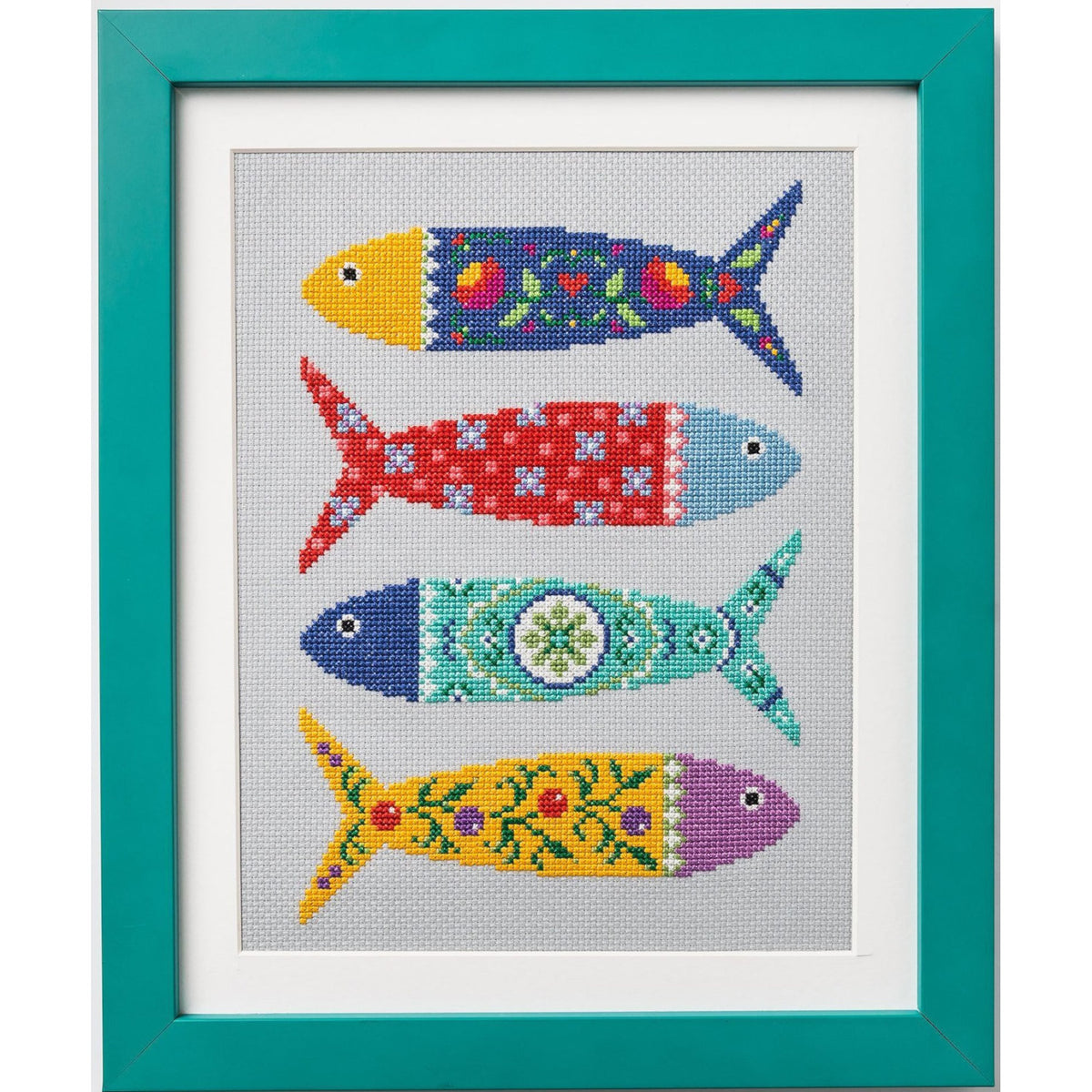 Portuguese Fish Cross Stitch Pattern