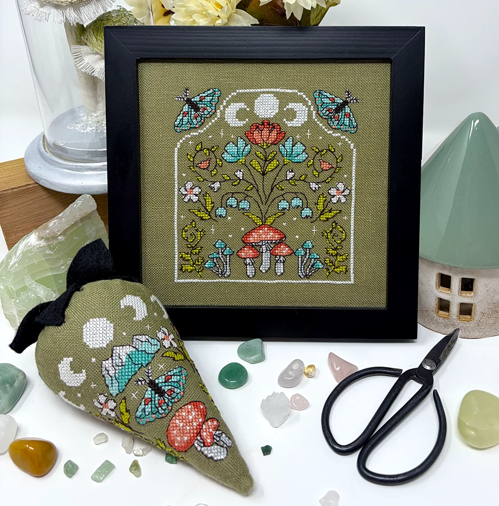 Dark Forest Set Cross Stitch Pattern
