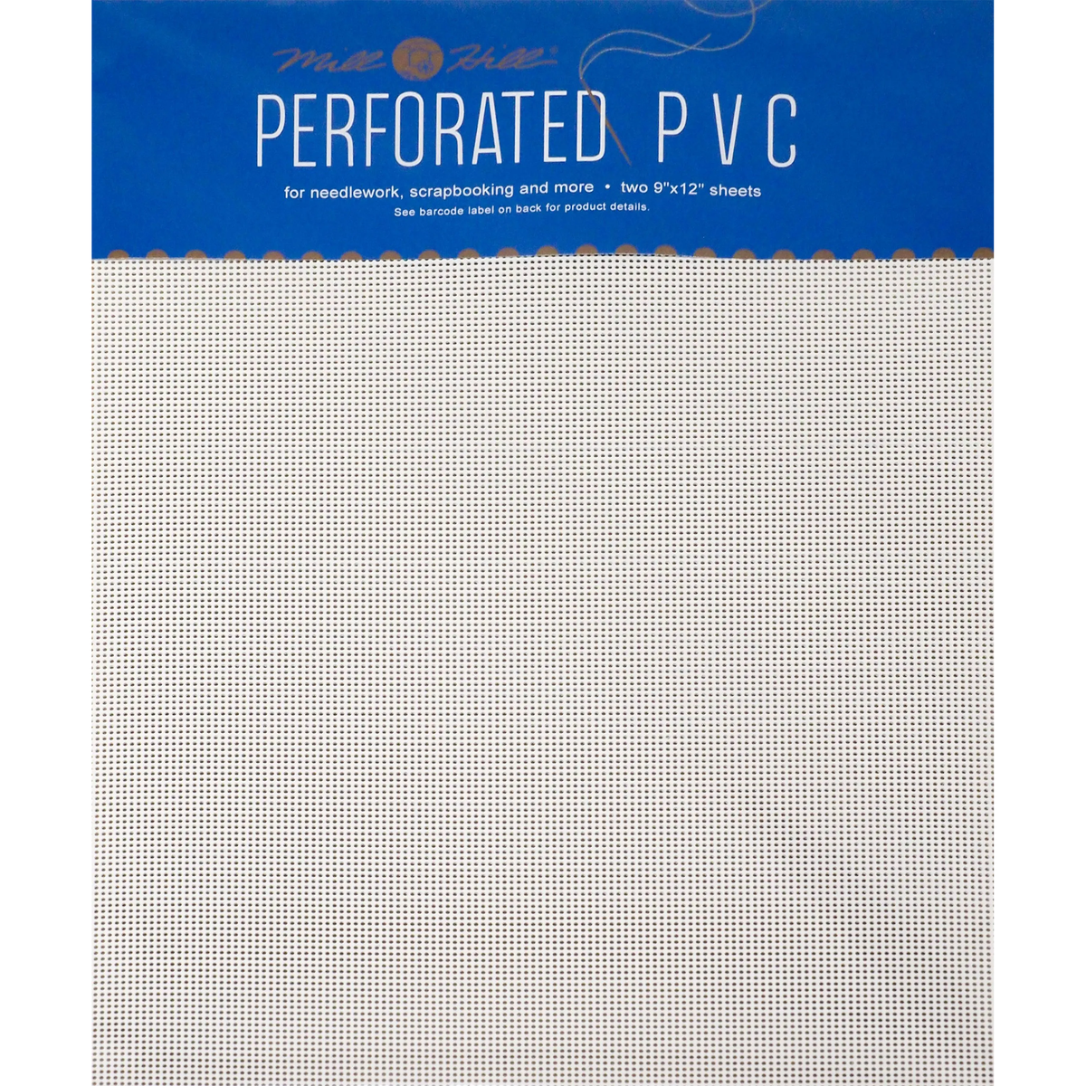 Perforated PVC (Formerly Perforated Paper) - White