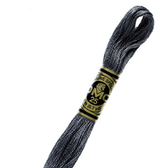 DMC 413 Cotton Embroidery Floss - Stitched Modern