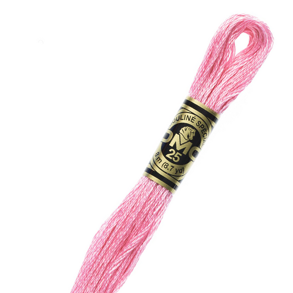 DMC 604 Cotton Embroidery Floss - Stitched Modern