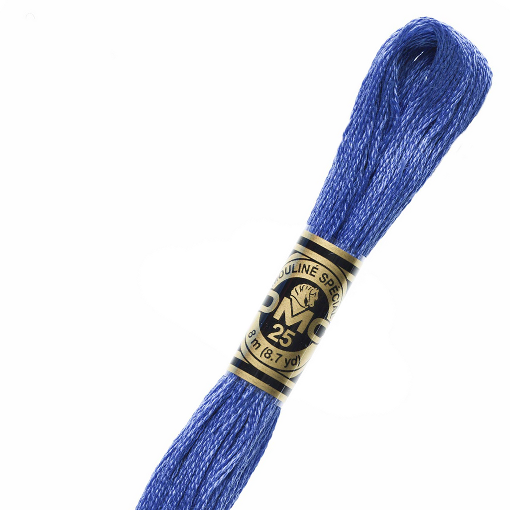 DMC Tatting Thread, 91 m ball - #798 Delft Blue Dark - Magic Hour