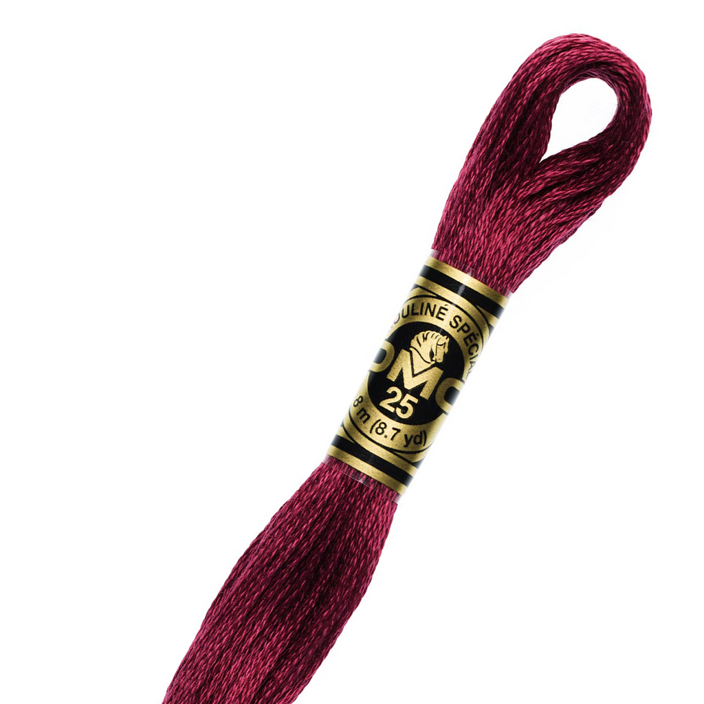 DMC 815 Cotton Embroidery Floss - Stitched Modern