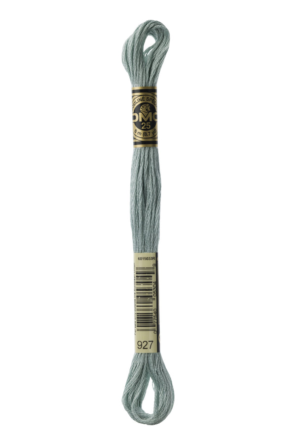 DMC 927 Cotton Embroidery Floss - Stitched Modern