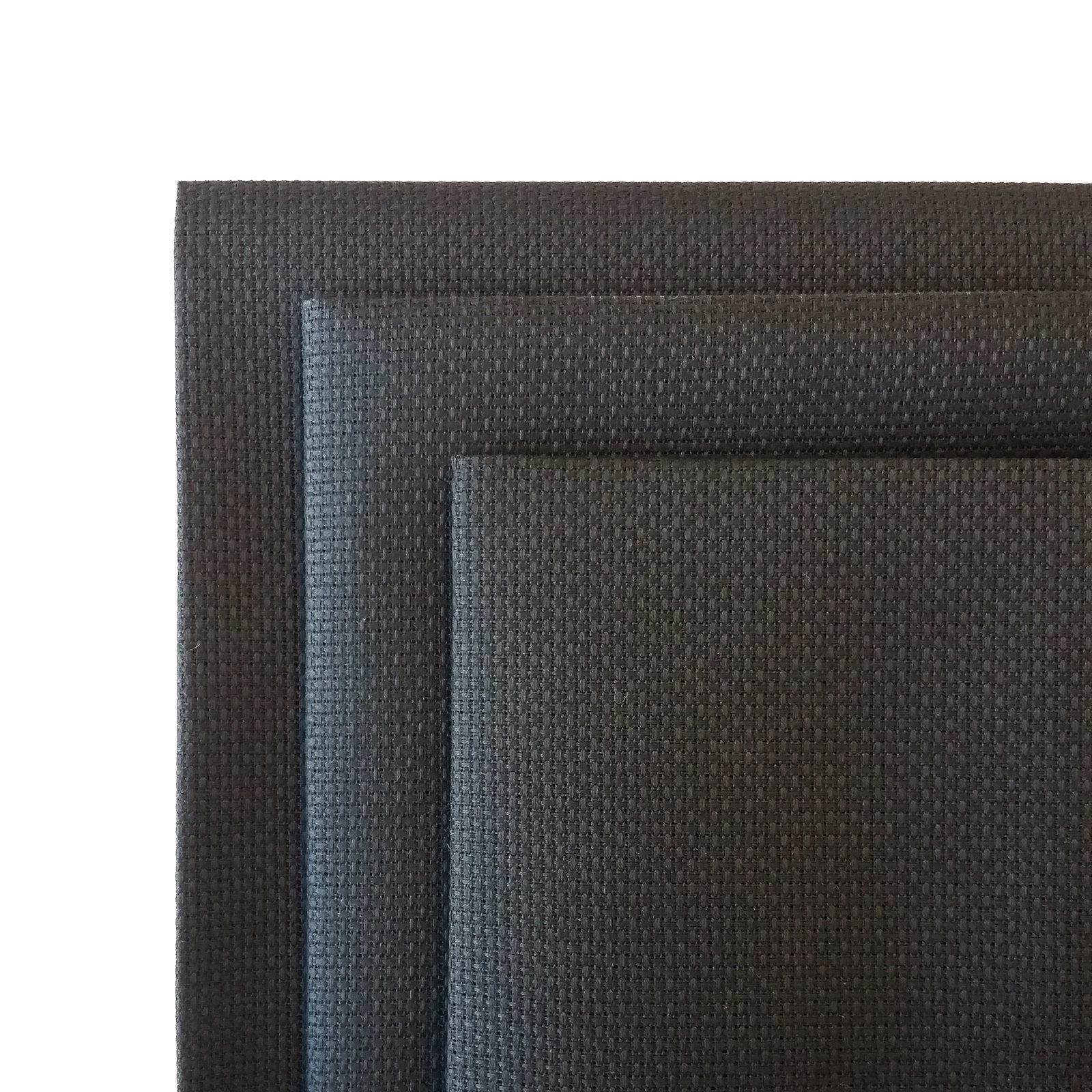 Design Works 14 Count Black Aida Fabric - 15 x 18 inches 3507