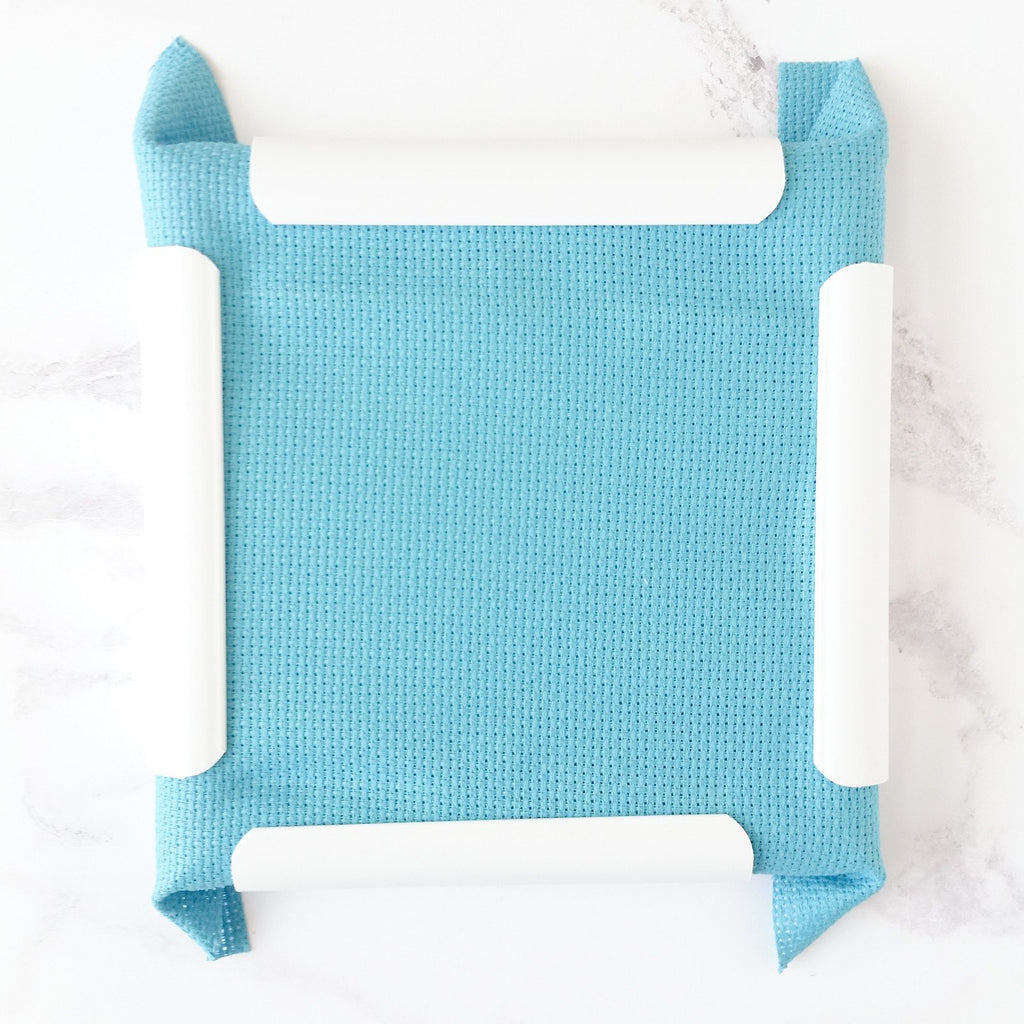 Stitch People - Lots of people asking where we found this frame! It's  called a Q-Snap frame and you should be able to pick one up from any craft  store. We find