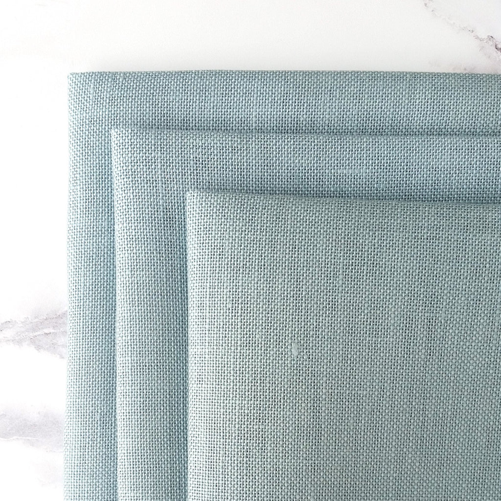 Twilight Blue Belfast Linen Fabric - 32 count - Stitched Modern