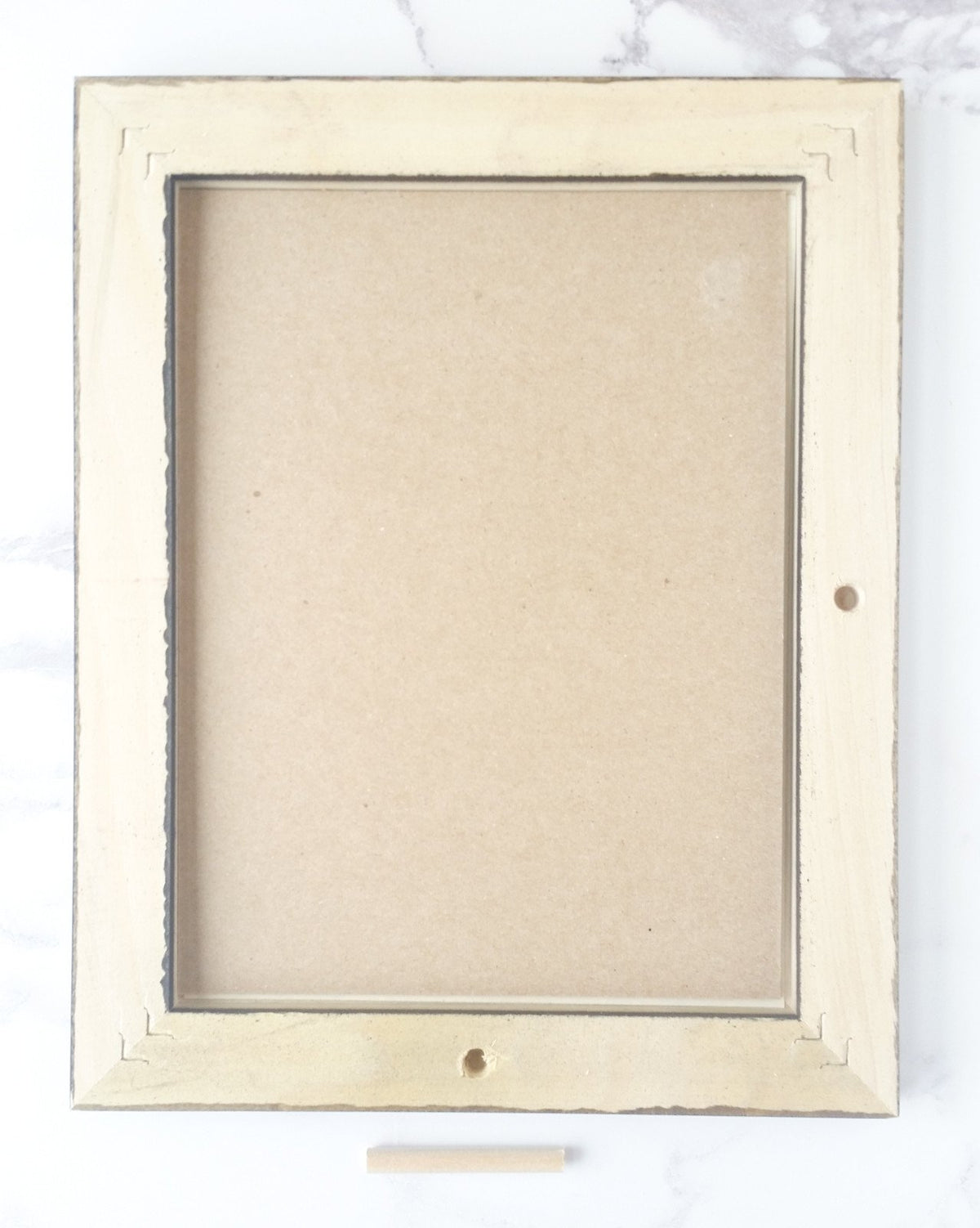 Matte Black Wood Frame for Cross Stitch and Embroidery - 6&quot; x 8&quot;