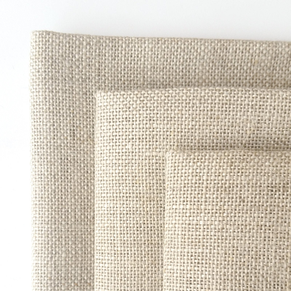 Cashel Raw Natural Linen Fabric - 28 count