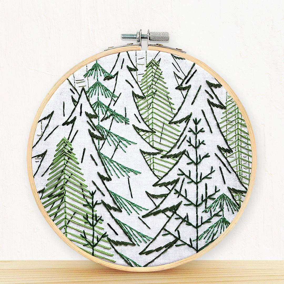 Into The Woods Hand Embroidery Kit