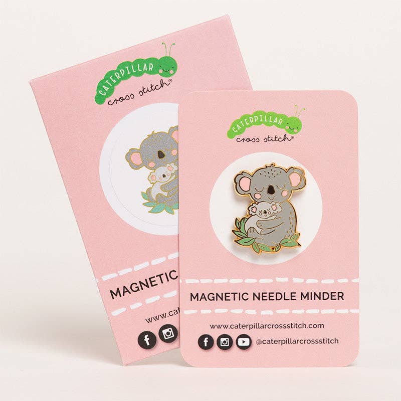 Koala Magnetic Needle Minder - Stitched Modern