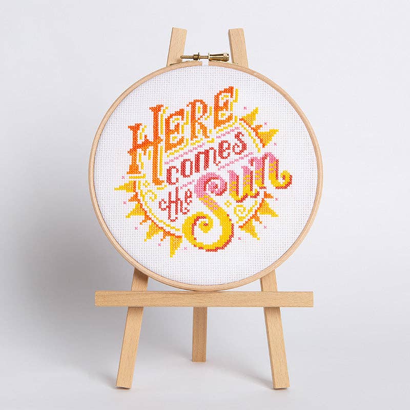 Here Comes the Sun Cross Stitch Kit