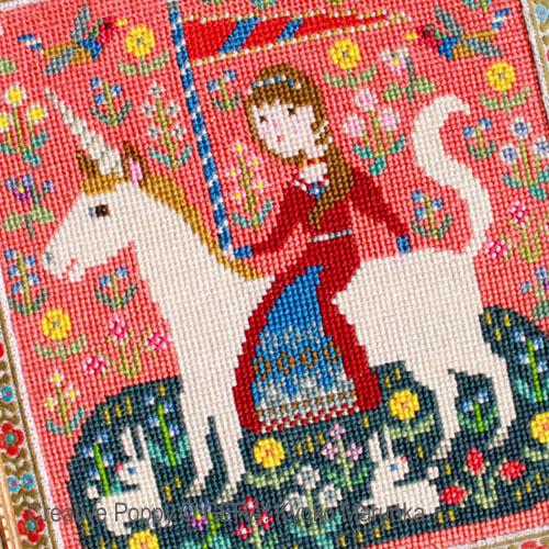 The Lady and the Unicorn Cross Stitch Pattern