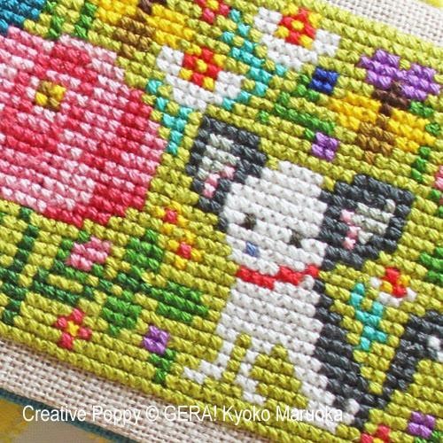 Card Cases with Flowers (Series 3) Cross Stitch Pattern