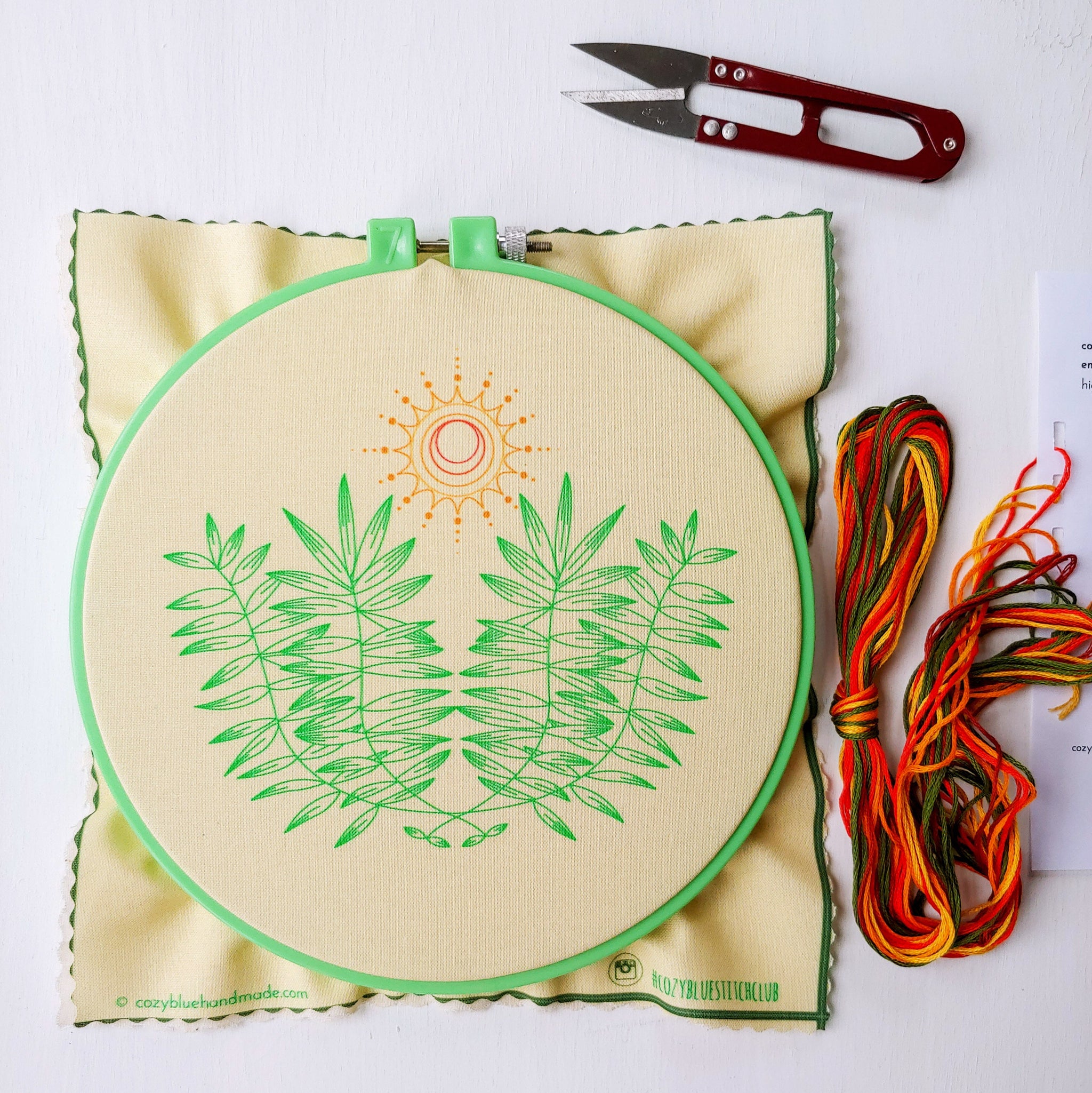 stitches in the round embroidery kit [last chance!] – cozyblue