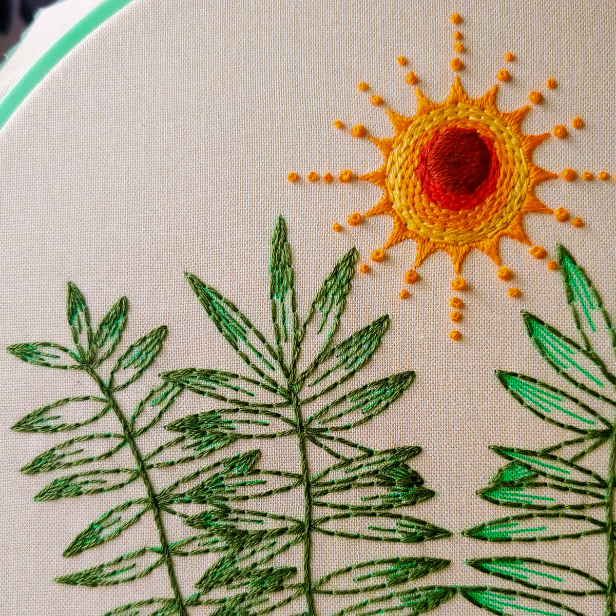 High Noon Hand Embroidery Kit