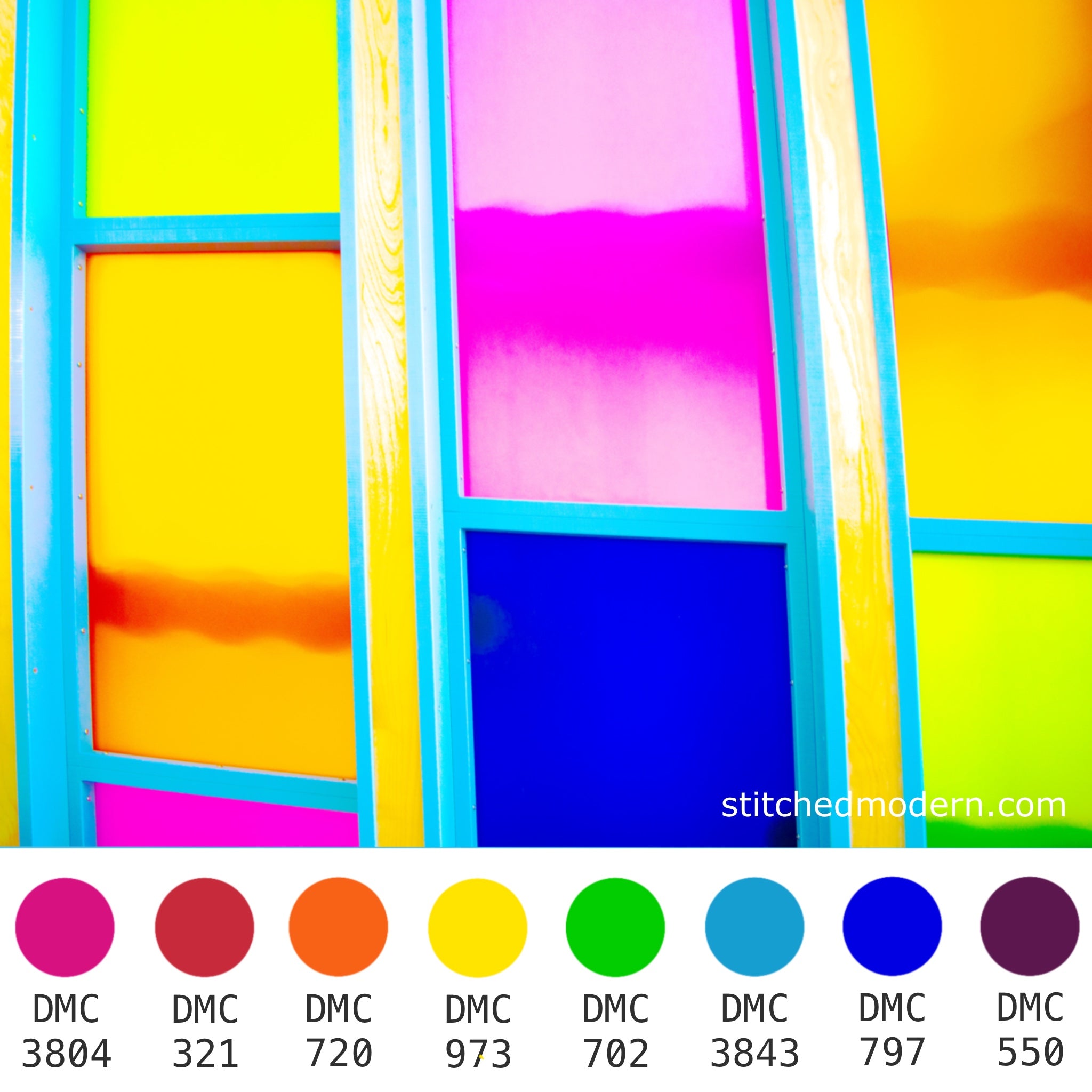 Backcolor Rgb Moden Modern Bright Color Palette