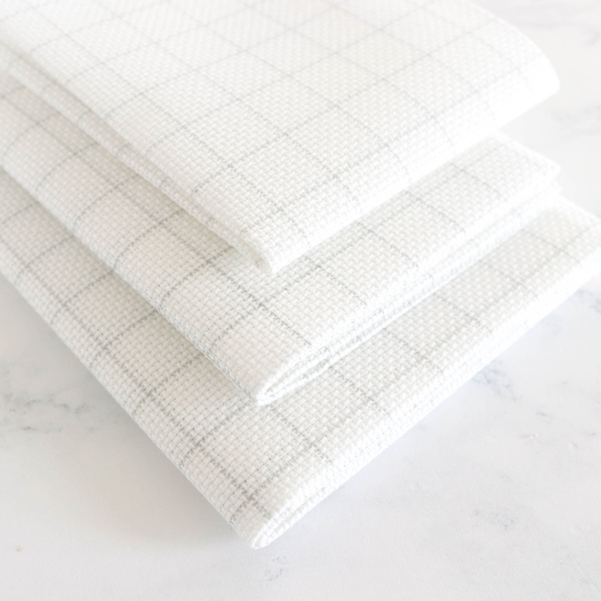 Easy Count Aida Cross Stitch Fabric - White